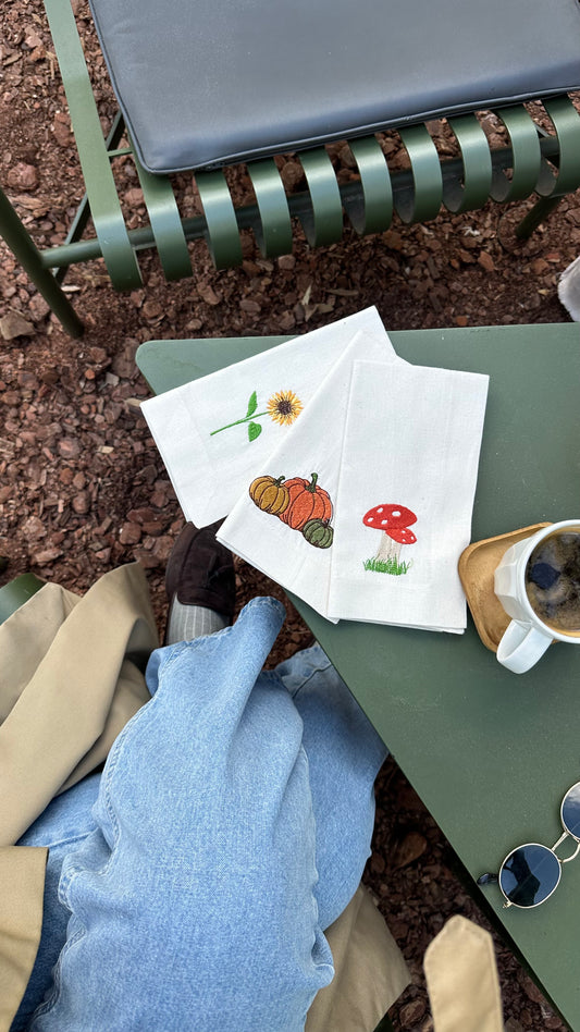 Sonbahar Peçete Takımı